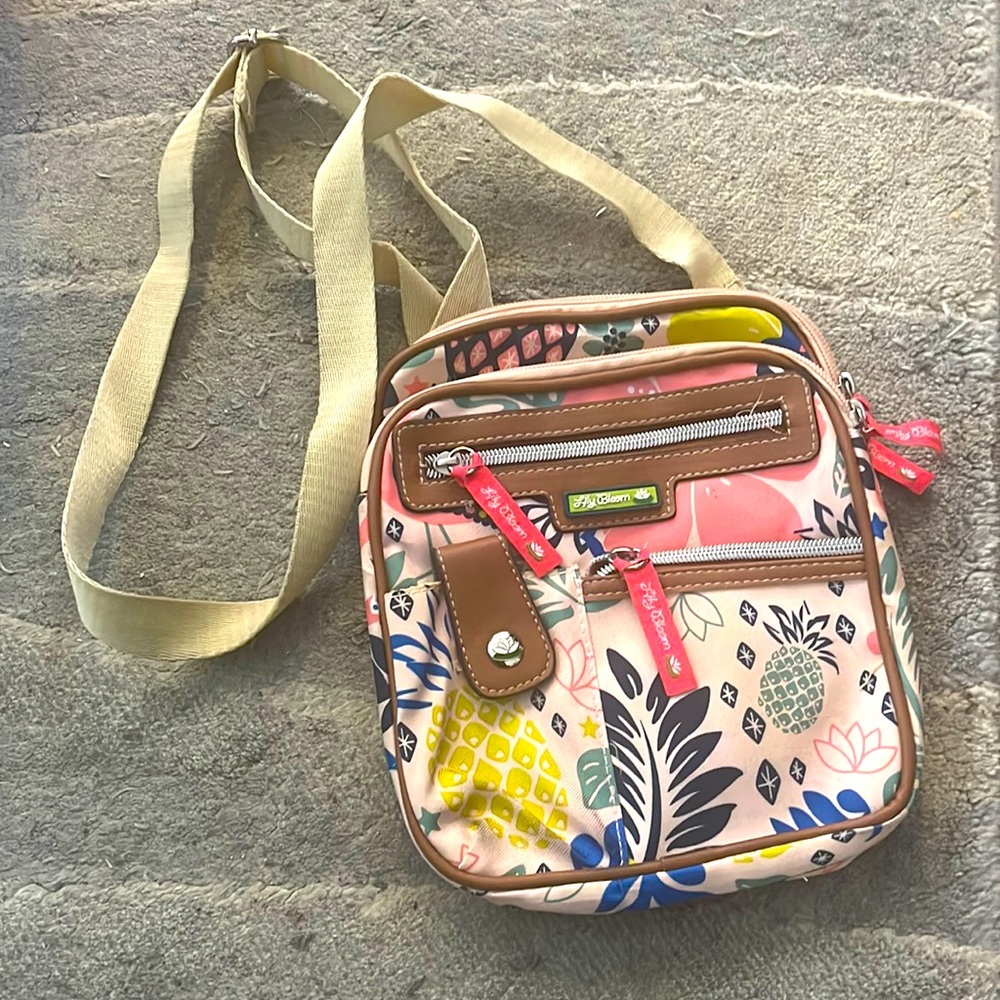 Pink Lily Bloom purse